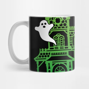 Haunted Victorian House Mug